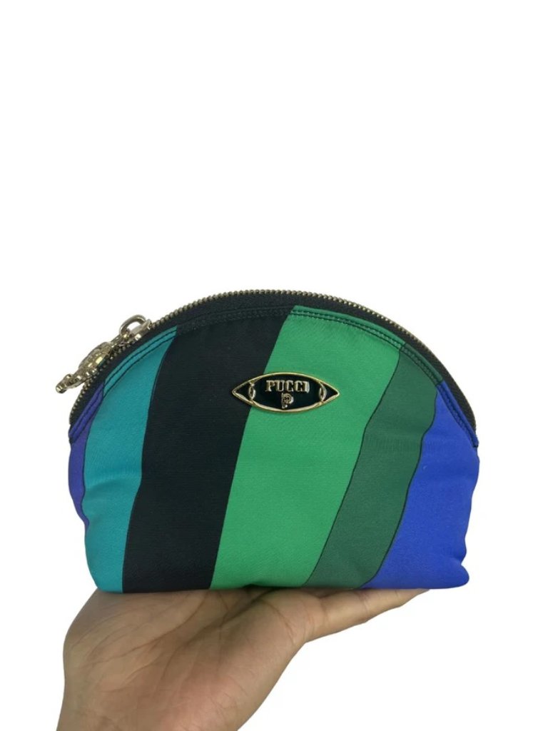Pucci "Yummy" Multi-Color Cosmetic Bag Pouch